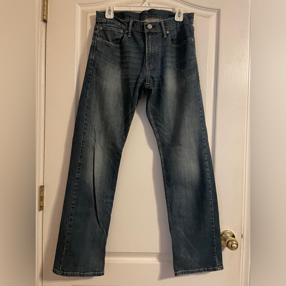 Levi’s Y2K Men’s Straight Leg 514 Medium Wash Jeans Size 32x32 Basic Relaxed - Picture 1 of 9